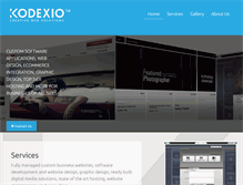 Tablet Screenshot of kodexio.com